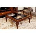 Table square DECO' walnut or moka