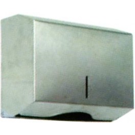 Stainless steel container for paper wall mounting 