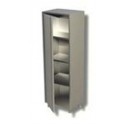 Stainless steel cupboards 700 with 1 hinged doors