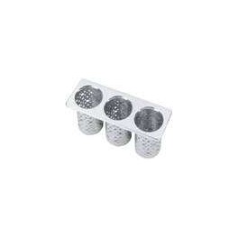 Stainless steel built containers for bottles 3x1