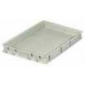 Polyethylene superimposable containers for pizza shop