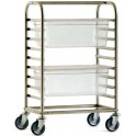 Stainless steel trolleys for GN containers 