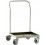 Stainless steel trolleys for dish washer machine's baskets 60kg