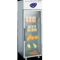 Refrigerated cabinet SILVER-SLIM LINE 1D with glass