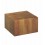 Ceppo in legno - solo cubo 40x40
