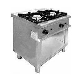 Stainless steel gas stoves 600 on open counter 1 B