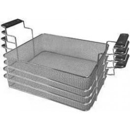 Superimposable baskets for fryers industriale series - with two handles
