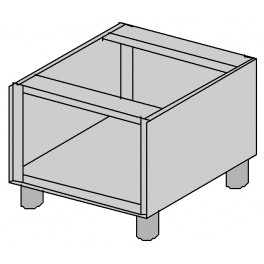Open counter units, base for gas fryer 80