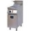 Free standing stainless steel gas Melting fryers FREE 700 series 1 bowl 17 lt.