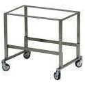 Stainless steel trolleys for display case for baking pans 1260