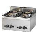 Stainless steel gas hot-plates 4B 600 ECO